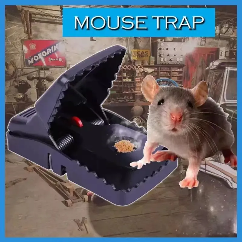 Mouse Traps That Work, Rodent Traps For Indoors Outdoors, Reusable Snap Trap  High Sensitive Mice Catcher, Best Mice Traps That Kill Instantly 6 Pack
