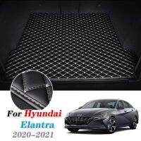 แผ่นหนังรองท้ายรถสำหรับ Hyundai Elantra Cn7 2020 2021แผ่นรองพรมที่พื้นรถยนต์ถาดใส่อาหารซับในรองเท้าบูท Error