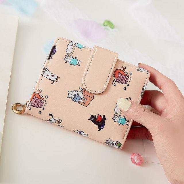 wallets-women-cartoon-printed-money-bags-womens-sweet-pink-kawaii-mini-bags-coin-purse-card-holder-fashion-girls-foldable-new