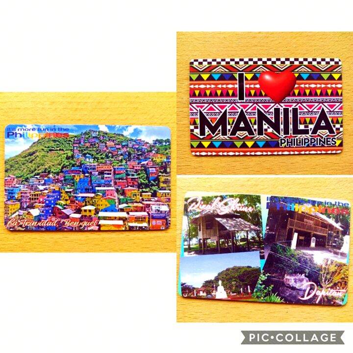 Philippine Tourist Spot Design Rubber Ref Souvenir (Jeepney,I