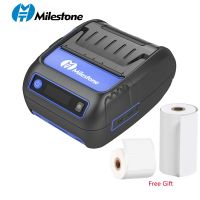 ✵ Milestone Handheld Wireless Thermal Printer 58mm With Rechargeable Battery Ticket Printing Machine 2inch Label Printer Receipt