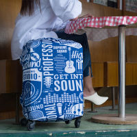 bbag shop : CAGGIONI ผ้าคลุมกระเป๋าเดินทาง Studio Sound Cover luggage (C1801) ไซส์ S