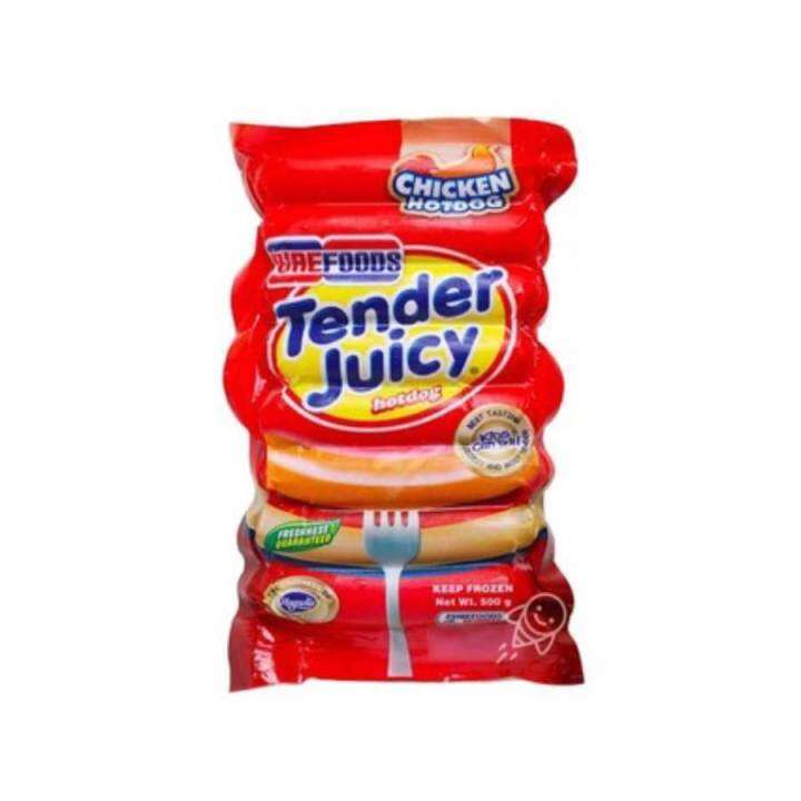 Purefoods Tender Juicy Jumbo Chicken Hotdog (1kg) Lazada PH