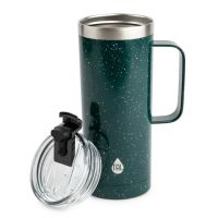 water bottle TAL Stainless Steel Mountaineer Mug 20 fl oz, Green แก้วน้ำ กระบอกน้ำ (นำเข้าจากอเมริกา)