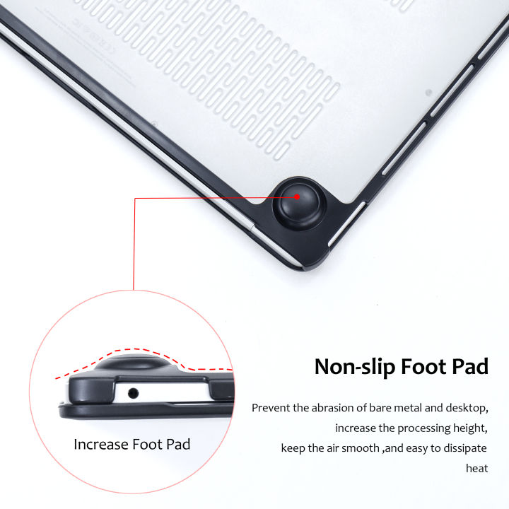 เคสแบบเนื้อด้านเคสใหม่สำหรับ2023-macbook-air-15-inch-m2-a2941นิ่มป้องกันขอบแป้นพิมพ์ฟรีป้องกันลายนิ้วมือ