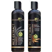 Zanrich Shampoo and Conditioner ลดผมร่วง 250ml แชมพู และ ครีมนวดผมแซนริชขนาด 250มล.