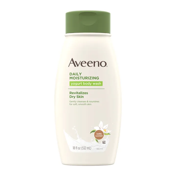 Aveeno Daily Moisturizing Yogurt Body Wash, with Vanilla Scent and Oats