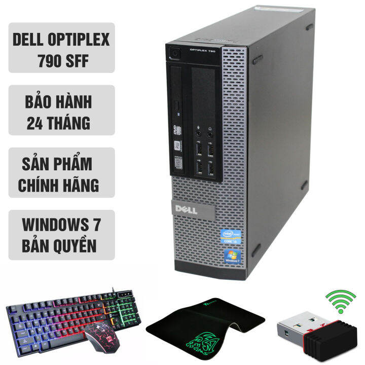 Siêu Hót - Máy tính Doanh Nghiệp DELL OPTIPLEX 790 SFF (G640, Ram 8GB, SSD 240GB) + Bộ Quà Tặng - Hàng Nhập Khẩu Siêu Hót - Máy tính Doanh Nghiệp DELL OPTIPLEX 790 SFF (G640, Ram 8GB, SSD 240GB) + Bộ Quà Tặng - Hàng Nhập Khẩu
