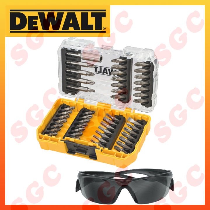 dewalt-ชุดดอกไขควง-47-ชิ้น-พร้อมหัวจับดอก-dewalt-ดอกไขควง-47-ตัวชุด-พร้อมหัวจับดอก-dewalt-ชุดดอกขันสกรู-dewalt-dt70703