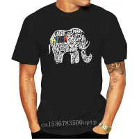 Tee Print Letters Men Tshirt Autism Awareness Elephant Bestrong April Autism Month Adult Tshirt Pul Over Shir