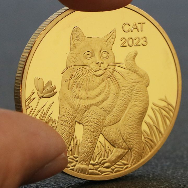 cc-2023-year-of-cat-commemorative-coins-gold-elizabeth-ii-souvenirs-new-gifts