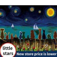 {KUT Department Store} สี Little Star โดยตัวเลข40x5เครื่องตกแต่งฝาผนังภาพวาดตัวเลข0ซม. สำหรับเด็ก