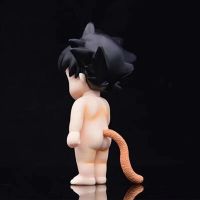 Action FiguresZZOOI Dragon Ball Cute Towel Monkey King 10cm Doll  PVC Action Figure  Kawaii Anime  Mini Model  Bathing Goku Young Car Decoration Action Figures