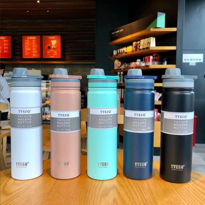 Excellent quality 530ml/750ml HOT COLD insulated water bottle double