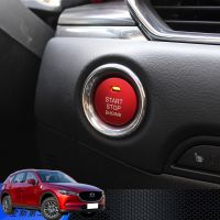 05d5 For Mazda CX-5 CX5 2017-2020 Metal Car Start Button Trim Cover Decorative Ring 1pcs Car Styling Accessories