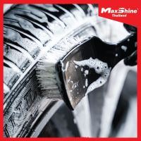 แปรงทำความสะอาดล้อรถยนต์ MAXSHINE LONG HANDLED UPHOSTERY TIRE SCRUB BRUSH ขนแปรงไม่หลุดง่าย พร้อมด้ามจับแบบถนัดมือ