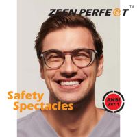 แว่นตาเซฟตี้ป้องกันด้านบน-ข้าง Safety-Side Guard ZEEN PERFECT รุ่น DAY SAFE