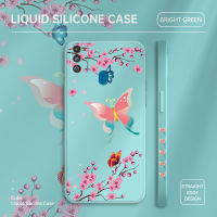 เคสโทรศัพท์ปลอกสำหรับ Samsung Galaxy M30S M31 SAMSUNG M33 5G เคสโทรศัพท์ลายการ์ตูนน่ารักนักบินอวกาศ Airship เคสโทรศัพท์แบบขอบสี่เหลี่ยมปลอกซิลิโคนน้ำคลุมทั้งหมดกล้องปกป้องเคส