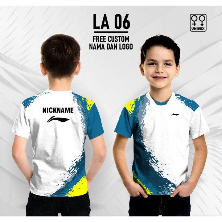 Children's badminton Jersey lining badminton Shirt badminton Shirt Lazada