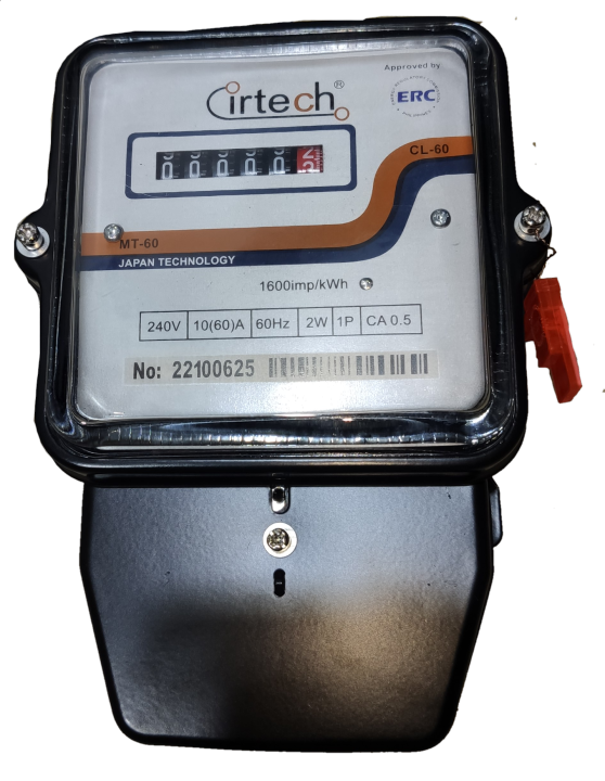 KWH Meter 60A 2W Single Phase ( Cirtech), Submeter 2 Wire Single Phase