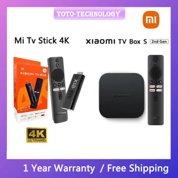 XIAOMI Mi Box S 2nd Gen & Mi TV Stick 4K [4K HD Ultra Streaming