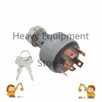 Starter Ignition Switch For Takeuchi 1700100023 1700100052 0574300520 With 2 Pcs H806 Keys Free Shipping