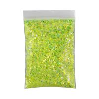 50G/Bag Luminous Chrome Nail Powder Shiny Glitter Glow In The Dark Gradient Colors Sequins for Makeup Craft DIY Supplies