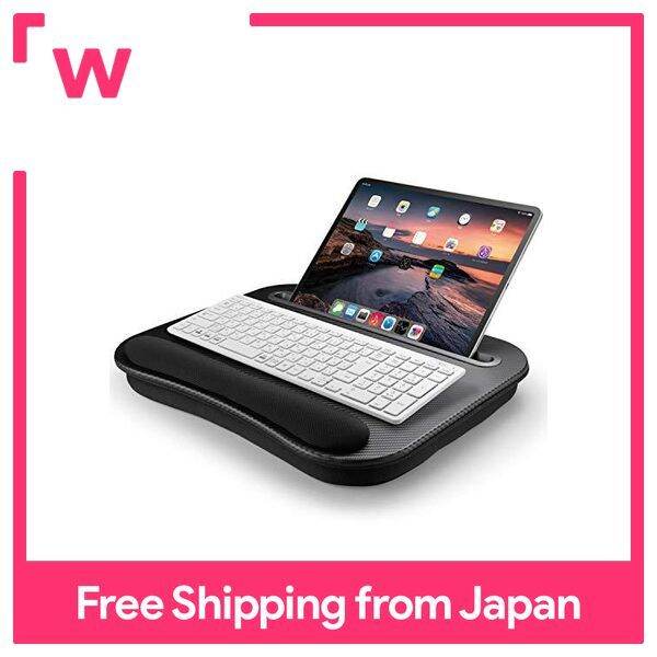 tablet / notebook PC table with wrist rest 15.6 inch black PCA