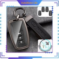 รถโตโยต้ารุ่น Hilux Rogue &amp; Revo / Innova / Fortuner Camry คอโรลล่าอัลติส/Cross Keyless Avensis Prado RAV4รีโมทเคสแข็งอัลลอยผสมสังกะสี + หุ้มกุญแจรถ