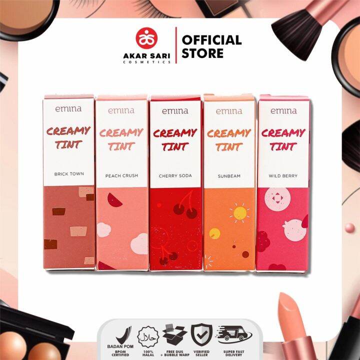 EMINA CREAMY TINT Lip Tint Lazada Indonesia