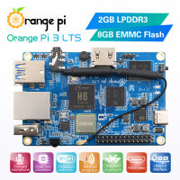 Orange Pi 3 LTS Single Board คอมพิวเตอร์2GB RAM AllWinner H6 8GB EMMC Development Board คอมพิวเตอร์ Run Android9.0 Ubuntu Debian OS