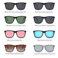 ❁ Professional Polarized Cycling Glasses Bike Goggles Outdoor Sports Bicycle Sunglasses Retro Square Cool Boy Sunglasses Anti-UV