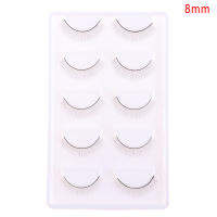 CNABPC 5คู่ฝึกขนตาส่วนขยายอุปกรณ์การฝึกอบรม False eyelash Strip