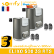(ราคาขายส่ง) Somfy มอเตอร์ประตูรั้ว แบบเลื่อน Elixo 500 3S RTS อันดับหนึ่งจากฝรั่งเศส ผลิตที่อิตาลี ประกันศูนย์ somfy ประเทศไทย 3 ปี