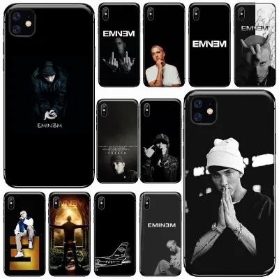 eminem American male rap singer Phone Case for iPhone 11 12 13 mini XS MAX 8 7 6 S Plus X 5S SE 2020 XR Luxury brand shell funda