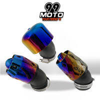 99MOTO กรองเปลือยสแตนเลส(สีไทเท)ใส่ได้ทุกรุ่น/มี3แบบ