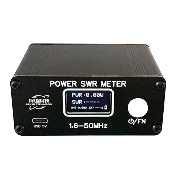 Mini Power SWR Meter HF Digital Display Short Wave Standing Wave Meter ...