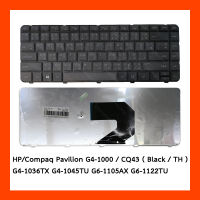 Keyboard HP/Compaq Pavilion G4-1000,Presario CQ43 Black TH คีย์บอร์ด แป้นพิมพ์