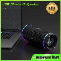 Oneder Outdoor Stereo Bass Bluetooth Speaker เสียงเพลงไฮไฟไร้สายความละเอียดสูงพร้อม U Disk TF AUX FM ไมโครโฟน