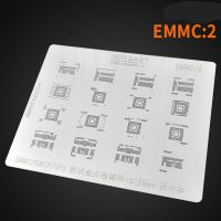 Amaoe Bga Reballing Stencil Emmc 2สำหรับ Android ฮาร์ดดิสก์ Emcc Emcp เครื่องมือซ่อมโทรศัพท์ Ufs