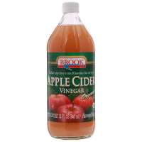 บรูคน้ำส้มสายชูหมักจากแอปเปิ้ลออร์แกนิค 946มล. ✿ Brook Organic Apple Cider Vinegar 946ml.