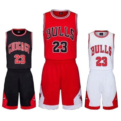 Chicago Bulls No.23 Jersey Set Men Adult Basketball Clothes