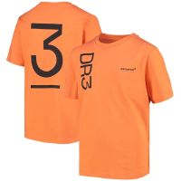 Formula One McLaren Lando Norris T-shirt F1 Racing Daniel Ricciardo Team Mens and Womens T-shirt (free nick name and logo)