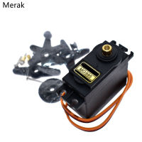 13กก.15กก.MG995 MG996R MG996 Servo 4.8-6.0V แรงบิดเกียร์โลหะดิจิตอล Servo สำหรับ RC รถ1/8 1/10เครื่องบิน Arduino UNO Diy (ควบคุมมุม180)