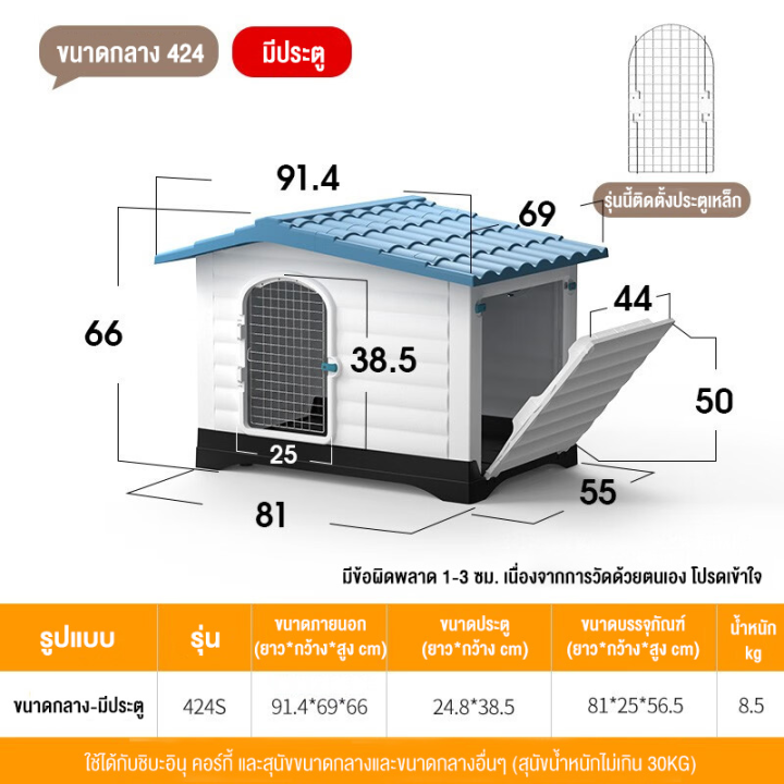 บ้านสัตว์เลี้ยง-บ้านหมา-บ้านสุนัขไม้-ที่พักพิง-เตียงหมาใหญ่-ส่งจากกรุงเทพ-ขนาดกลาง-ขนาดใหญ่-สามารถเลือกได้pet-house-dog-house-wooden-dog-house-shelter-large-dog-bed