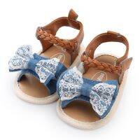 COD SDFGDERGRER [SKIC] Girls Canvas Bow-knot Shoes Baby Walking Shoes First Walkers