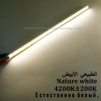 【100%-New】 Galxo โปรโมชั่นใหญ่ Allcob LED แถบ25ซม. แหล่งโคมไฟ12V DC สีขาวอบอุ่น250*12มม. 10W LED FLIP ชิปสำหรับ DIY หลอดไฟอัตโนมัติ