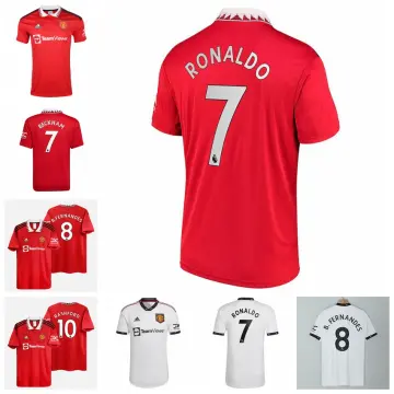 22/23 Kids Manchester United Cristiano Ronaldo #7 Soccer Jersey CR7 Football  Kit