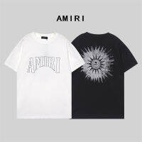 ▶ผ้าฝ้าย100%◀Amiris เสื้อยืดแขนสั้นของผู้ชาย,คุณภาพสูงระบายอากาศได้ดีใหม่สำหรับฤดูใบไม้ผลิและฤดูร้อน