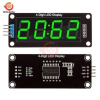 【☸2023 New☸】 youhuai Tm1637โมดูลจอแสดงผล Led แบบดิจิตอล4บิตสำหรับ Arduino I/o 7ส่วน0.56นิ้วนาฬิกาสีแดงสีเขียวท่อสีน้ำเงินแผ่นบรรจุโปรแกรมควบคุมแบบอนุกรม